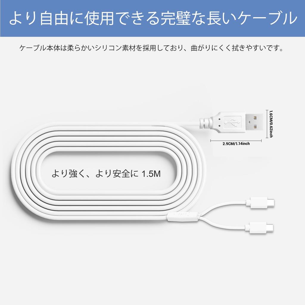 Electric Breast Pump with Double-Ended Power Cord, Compatible with Momcozy S9Pro, S12Pro, M5, Bopwavy, Medela, KISSBOBO, and Baby E-401sMLIE