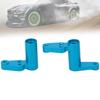 Aluminum Alloy Steering Servo Saver RC Car Upgrade Parts Fit for HPI RS4 Sport 3 RC CarBlue