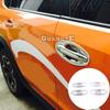 Car Cover Armrest Trim ABS Chrome Handrail Door Bowl Stick Lamp Frame 8PCs For Subaru XV 2012 2013 2014 2015 2016 2017