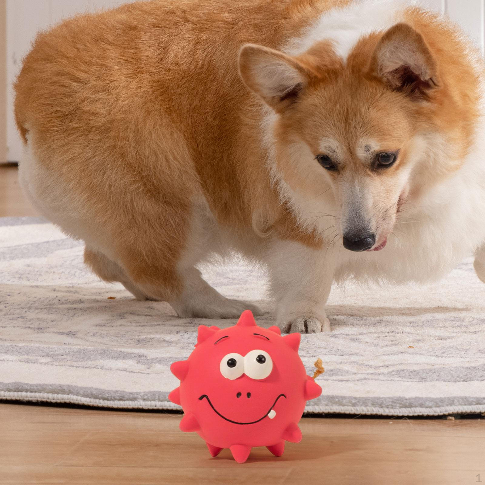 

Латексные игрушки для домашних животных, пищащая игрушка для собак, забавная маленькая интерактивная игра, милое жевание розы красного