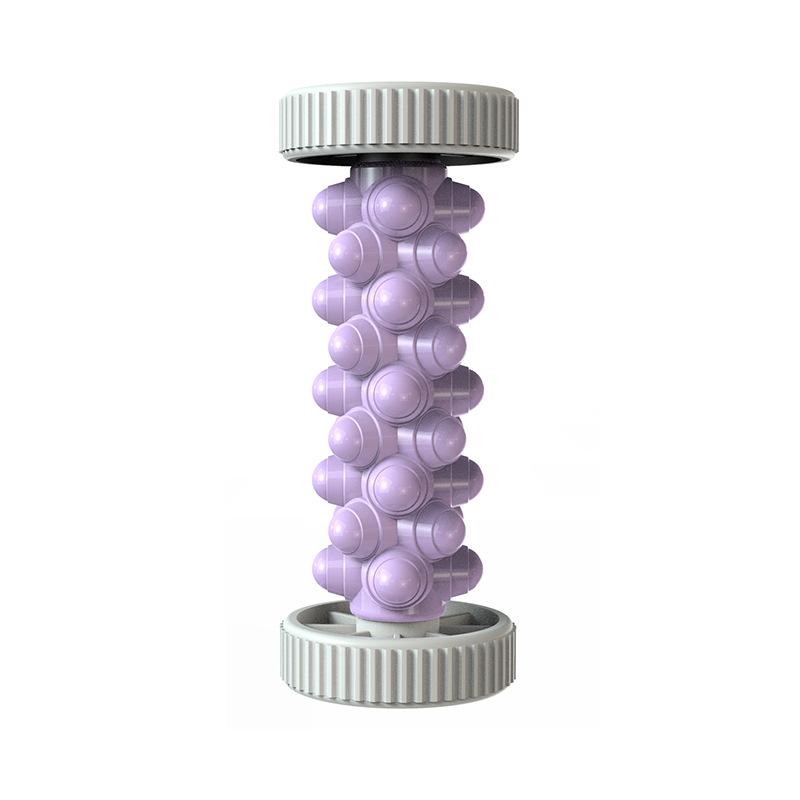 Foot Roller & Acupressure Massager for Yoga, Plantar Fasciitis Relief, Muscle Relaxation & Home Fitness