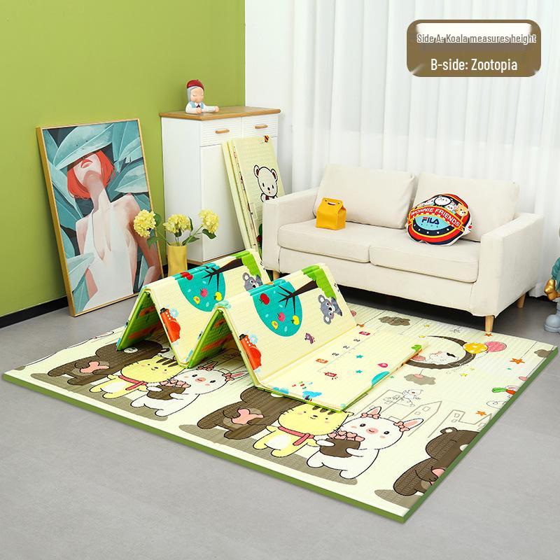 

Складной коврик XPE для ползания для младенцев и малышей, утолщенный, для гостиной/спальни 150x200x1cm