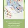 Magnetic Recognition Puzzle Game for Early Childhood Education Picture Recognition Book Kindergarten Teaching Aids Puzzle Toys