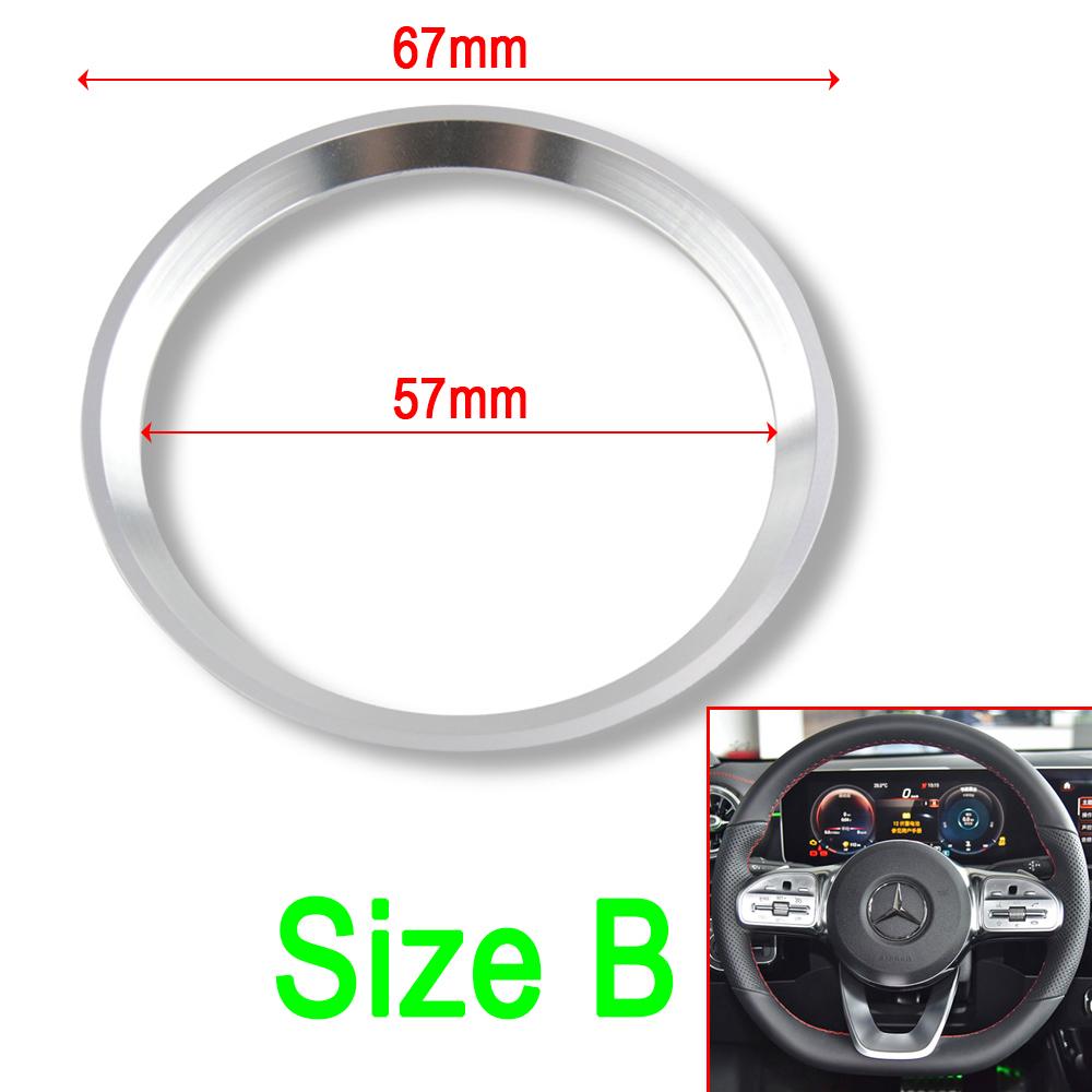 Voor A Klasse B W177 V177 W247 CLA C118 X118 GLA H247 GLB X247 2019 2020 2021 2022 auto stuurwiel versiering ring stickers