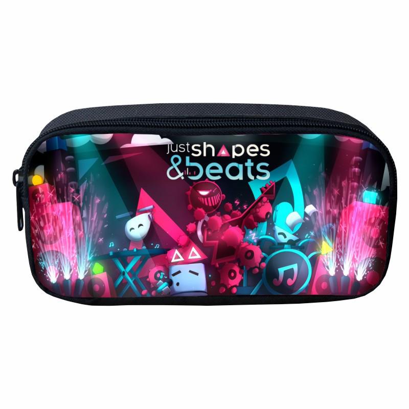New Cartoon Rhythm Shapes Pencil Case for Kids