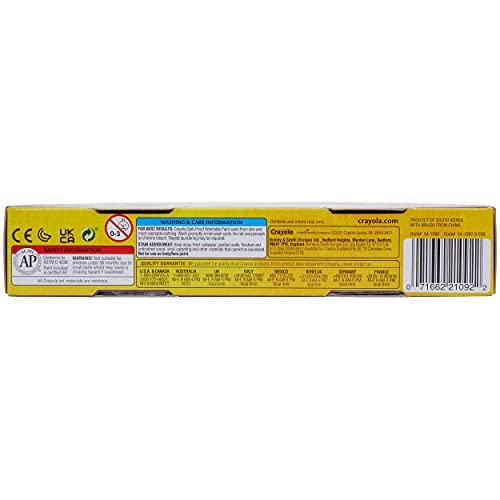 Crayola Waterless Solid Paint Drawing Set (5 Colors) with 20 Drawing Sheets (Item No. 541092) - Authentic Product