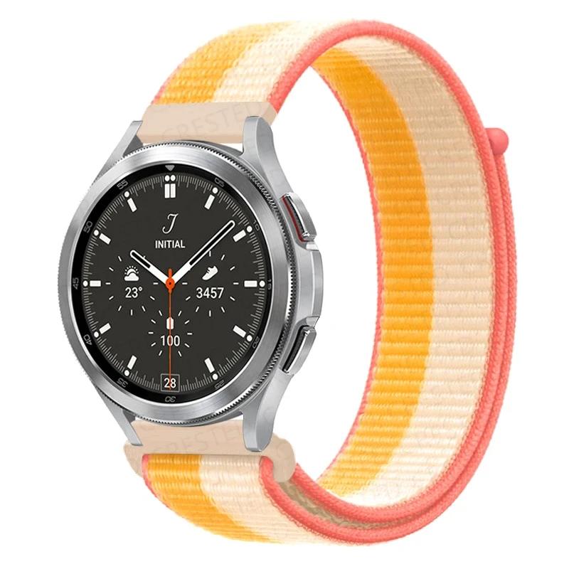 20mm 22mm Nylon-Schlaufenband Für Garmin Forerunner 265 965 255 255M 245 645 158/Venu 2Plus/Vivoactive 4 3/Venu SQ 2 Armband