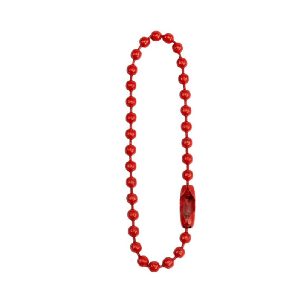 Colorful Ball Bead Connector Chain 20/12cm Fits KeyRing Key Iron Chain Dolls Label DIY Jewelry Making Toy Hanging Chain