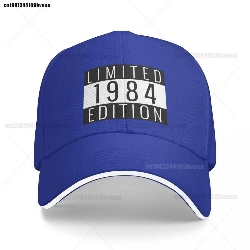 Limited 1984 Edition 40th Birthday Merch Men Women Trucker Hat Adjustable Birthday Present for 40 Versatile Hats Cap