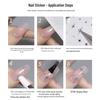Cyansea Ten-Sheet Combo Bestseller Christmas Snowflake Nail Art Stickers