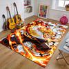 Rengoku Kyoujurou Polyester Carpet, Soft Indoor Mat for Office Chair, Living Room, Computer Desk - Decorative Home Office Rug Design