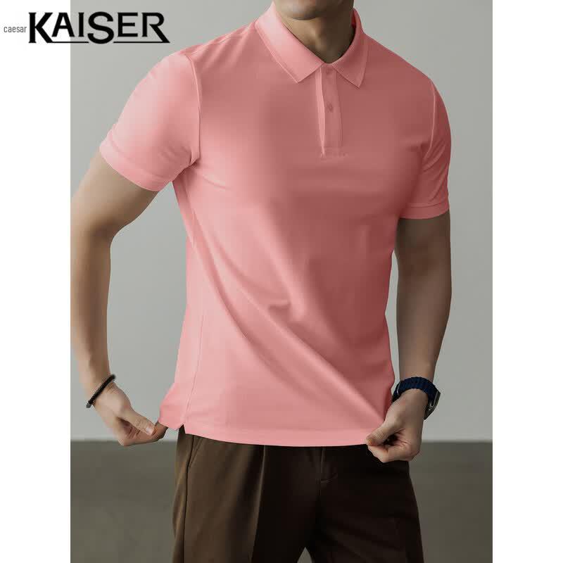 KAISER Men s Long-Staple Cotton Polo Shirt 4XL