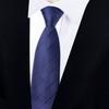 Stripe Necktie Blue Black Slim Skinny Tie Elegant Wedding Groom Tie  Gifts
