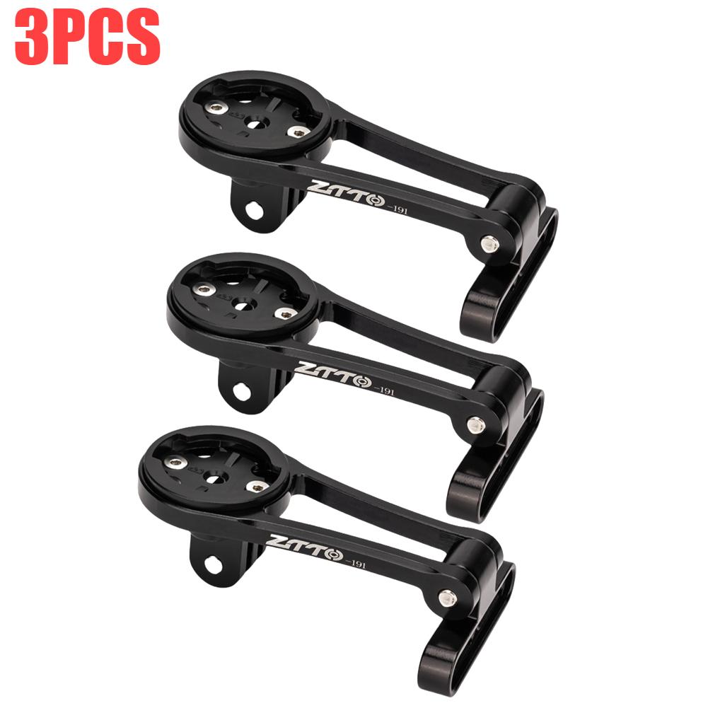 Adjustable Bicycle Computer Holder Bicycle Stem Computer Mount Cycling Computer Extension Support for Garmin/Wahoo/Bryton