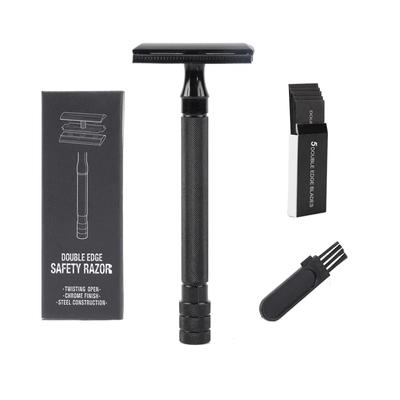 T Shaped Classic Safety Razors With Blades Manual Straight Razor Face Razors Double Edge Men Shaving Mild Hair Removal Shaver