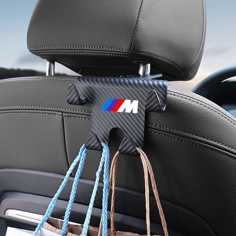 Car Seat Headrest Hook Universal Phone Holder Backseat Organizer For BMW M E34 E36 E60 E90 E46 E39 E70 F10 F20 F30 X5 X6 X1 M3 M5 M6 E71 F01 F02 F87