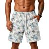 Men's Loose Shorts with Pockets for Gym Training Beach Relax Casual Wear