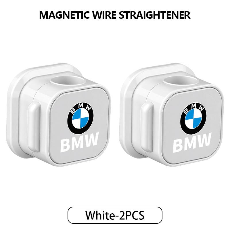 

Magnetic Charging Cable Holder Adhesive Wire Keeper Cord Organizer For BMW Performance X1 M3 M6 F01 F02 E34 E36 E60 F10 F20 X6