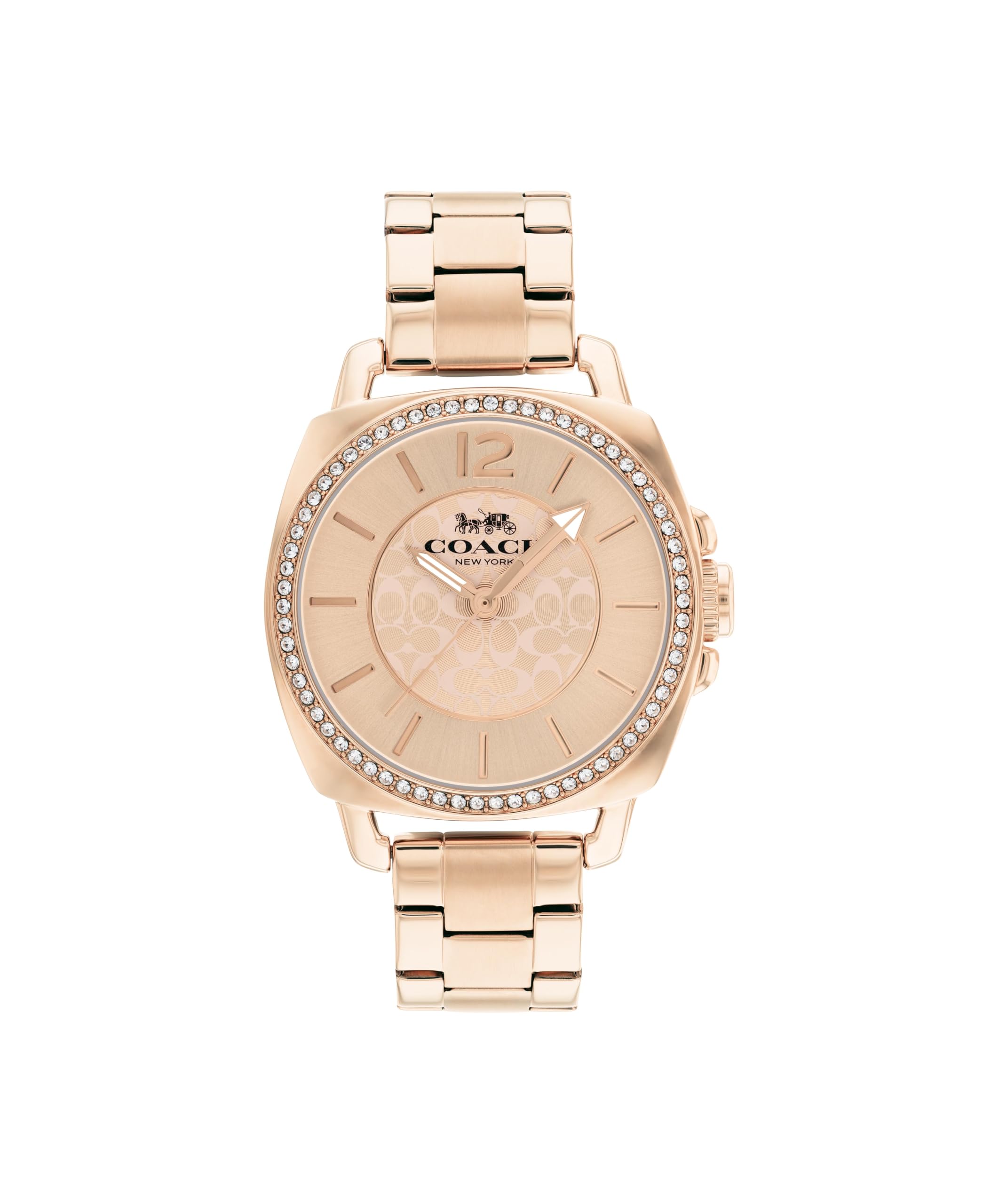 Watch BOYFRIEND SMALL Rose Gold Dial Stainless Steel Bracelet 14503854 [Coach][Authorized Import] Women s