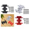 Aluminium Skid Plate for 1:24 RC Crawler Car Gearbox Component Upgrade
