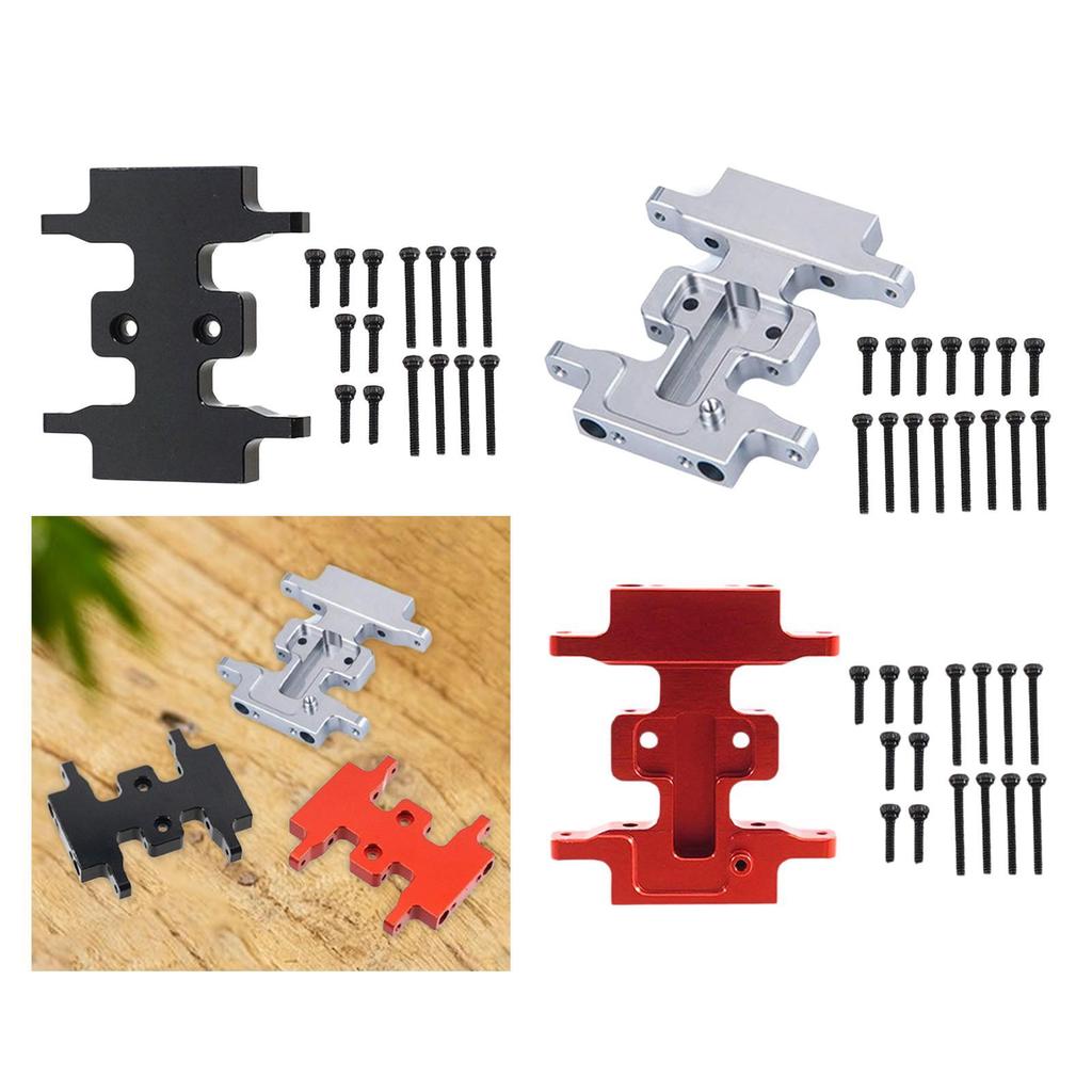 Aluminium Skid Plate for 1:24 RC Crawler Car Gearbox Component Upgrade