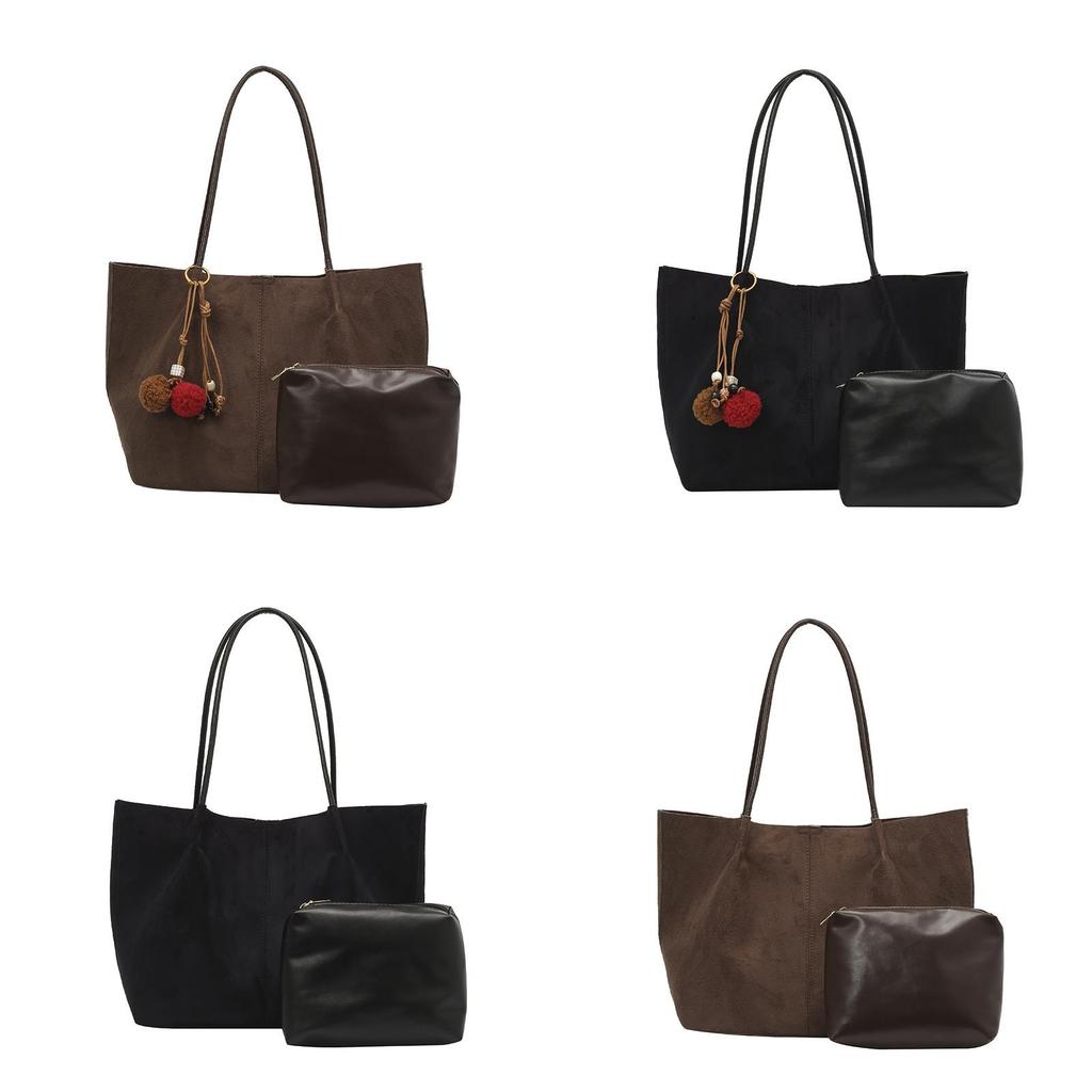 Bolso Tote Casual para Mujer con Material de PU y Múltiples Compartimentos para Uso Diario