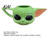 Gift for Film Lovers 3D Cartoon Ceramic Water Cup, Cute Relief Coffee Mug, Large Capacity Mug Decorative Unique Desktop Decoration Hot And Cold Drinks