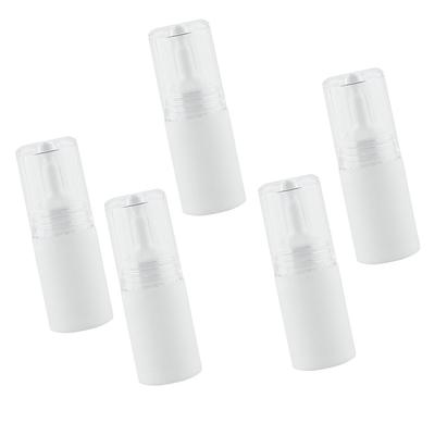 5Pcs Plastic Essence Liquid Dropper Bottles White Lightproof Design for Essential Oil Perfume DIY Aromatherapy Portable