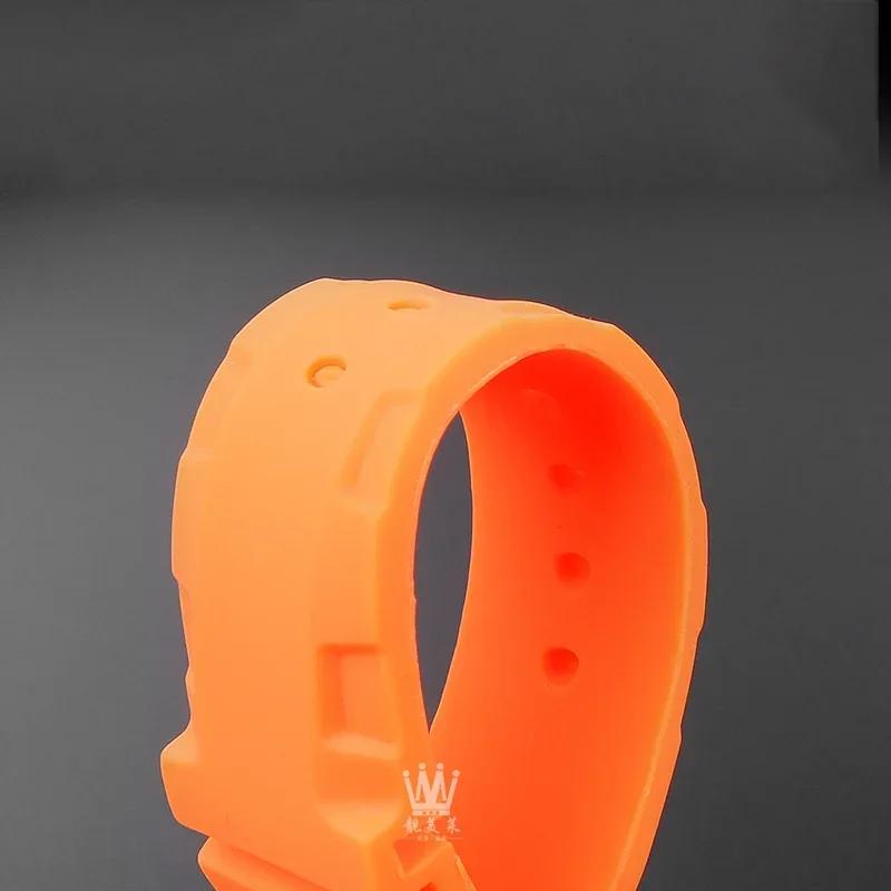 Schwarz Blau Grün Orange Uhrenarmband Silikon Gummi Armband Herren 22mm 24mm Für Panerai 111 441 386 Sport Soft Strap Kostenlose Werkzeuge