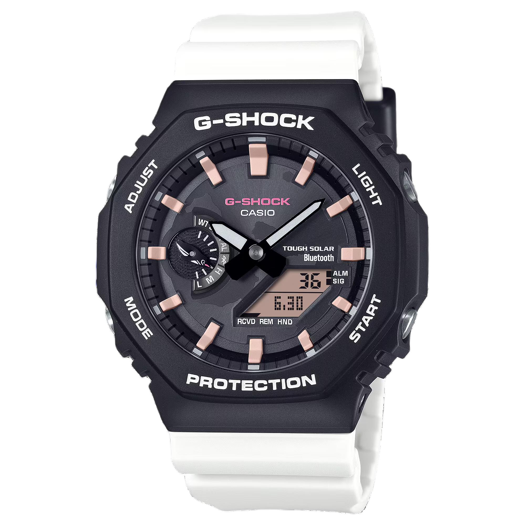 CASIO / Solar Quartz Movement Resin Strap Watch Unisex Black Dial GA-B2100CD-1A7 Black Dial