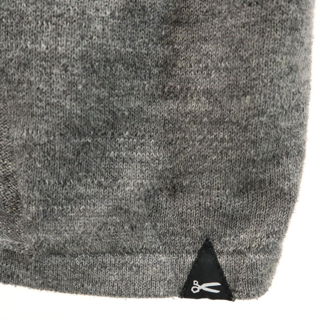 DENHAM Long Sleeve Open Color Cardigan S Gray Knit Men's Used