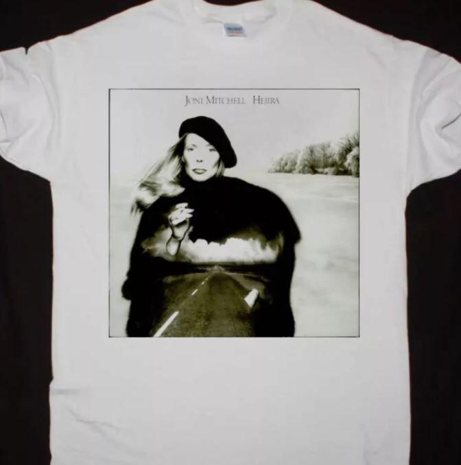 

26 Joni Mitchell Hejira T-shirt Men Women Short Sleeve Full Size S to 5XL Unisex T-Shirt L