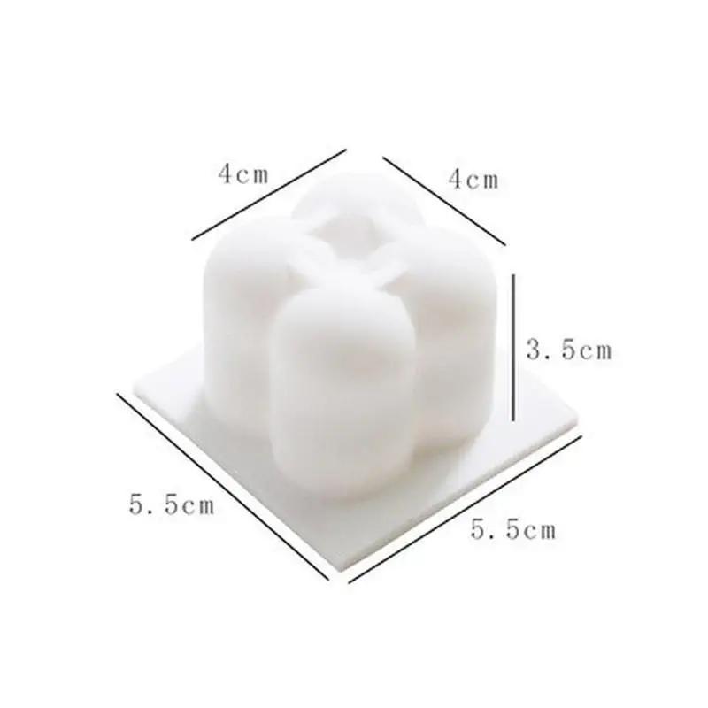 3D Irregular Silicone Candle Mould Aromatherapy DIY Handmade Material Resin Mold Making Supplies