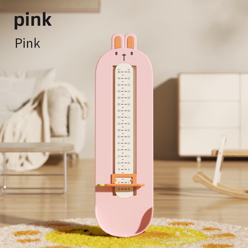 

Универсальное устройство для измерения стопы младенца и ребенка для обуви розовый/персиковый