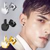Gift Silver Plate Punk Party Women Men Accessories Korean Earrings Middle Finger Up Earrings