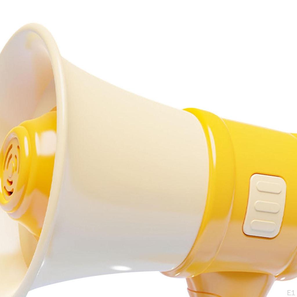 Compact Bullhorn Keychain with Music Recording for Ages 3-8