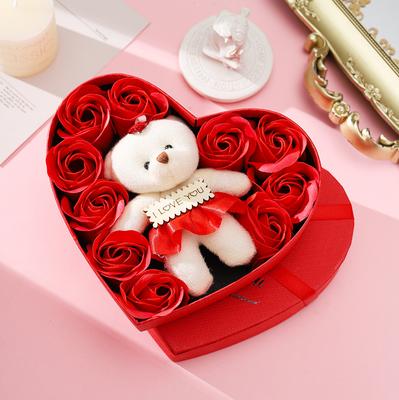 Mini Small Bouquet Immortal Flower Soap Flower Graduation Season Gift Valentine's Day Gift Decoration Love Rose Box