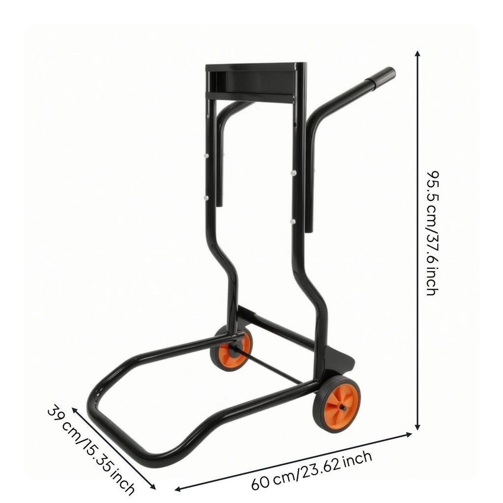 Outboard Motor Trolley Heavy Duty Stand Sturdy for Workshop