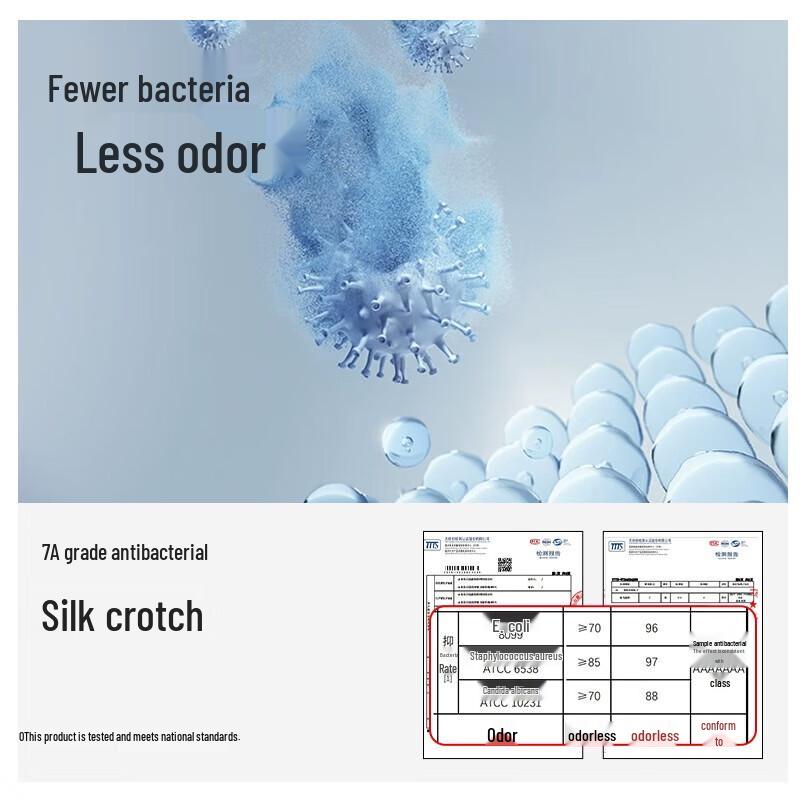 Nanjiren Men's Cotton Antibacterial Mid-Waist Boxer Briefs