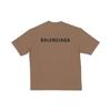 Balenciaga Back Logo Regular Fit Vintage T shirt 612966TMVF47761