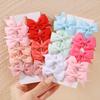4/10/12Pcs Grosgrain Ribbon Hair Bows With Clip For Cute Baby Girls Colorful Hair Clips Hairpins Barrettes Kids Hair Accessories Quality