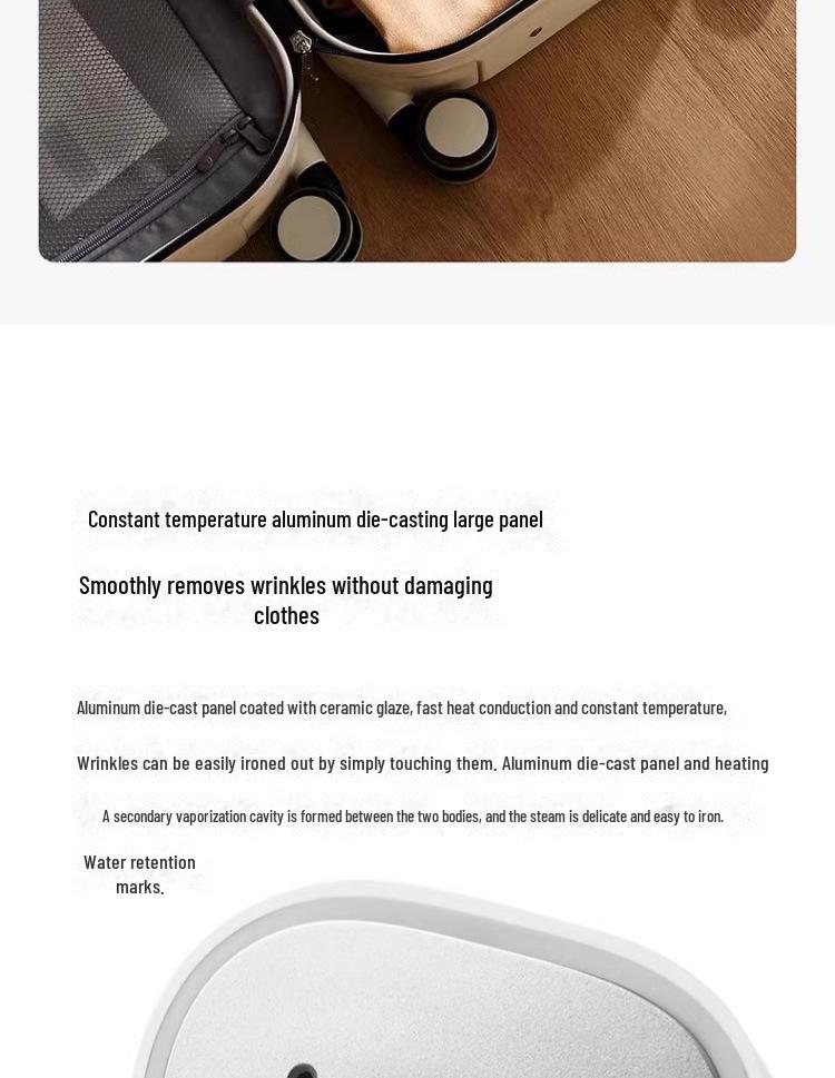 Xiaomi Tragbare Faltbare Handbügeleisenmaschine zur Faltenentfernung