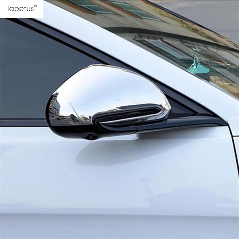 For BYD Seal EV  - 2025 Car Side Rear View Mirror Caps Shell Decoration Cover Trim ABS Chrome / Carbon Fiber Accessories