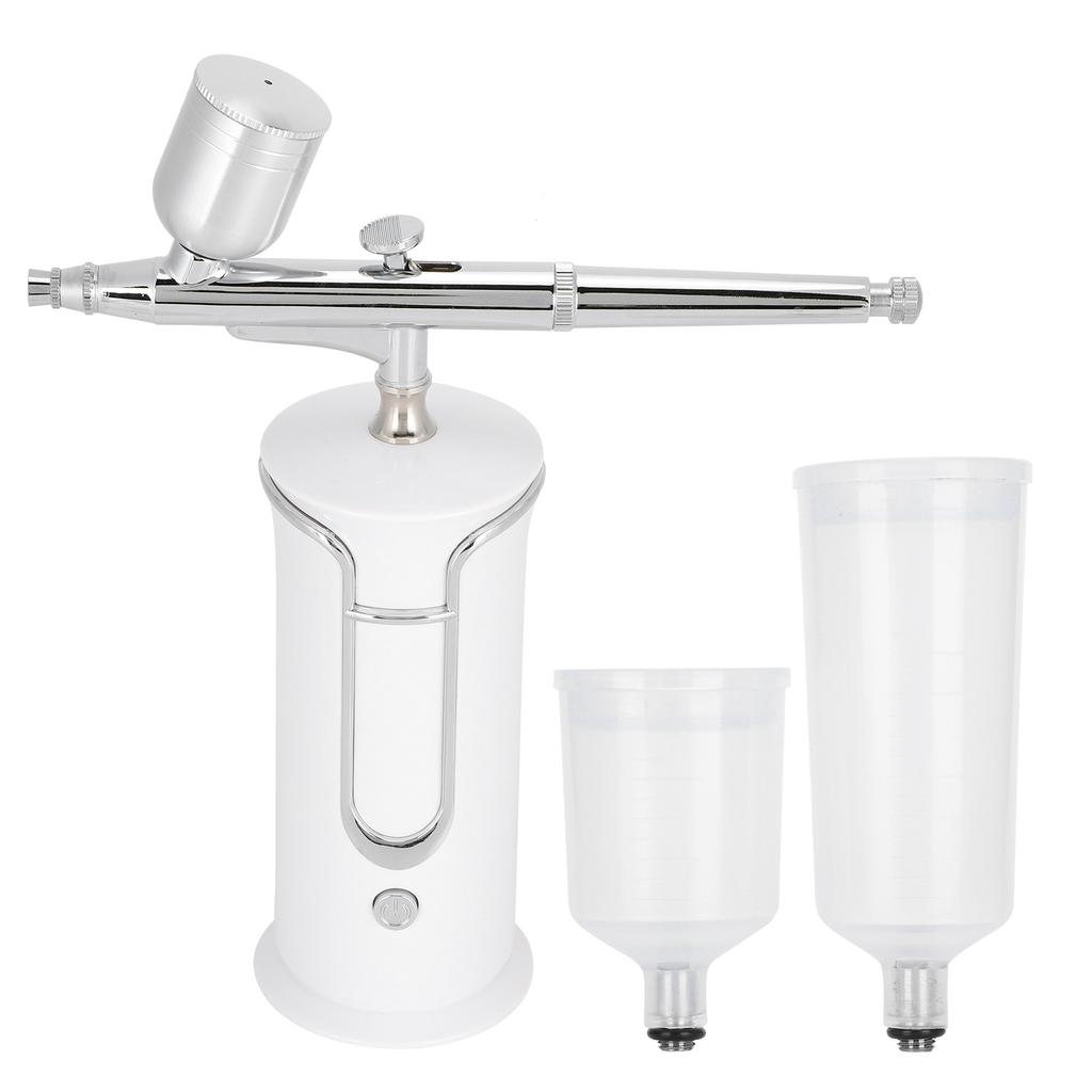 Portable Water Oxygen Sprayer Face Skin Moisturizing Handheld Oxygen Injection Machine White