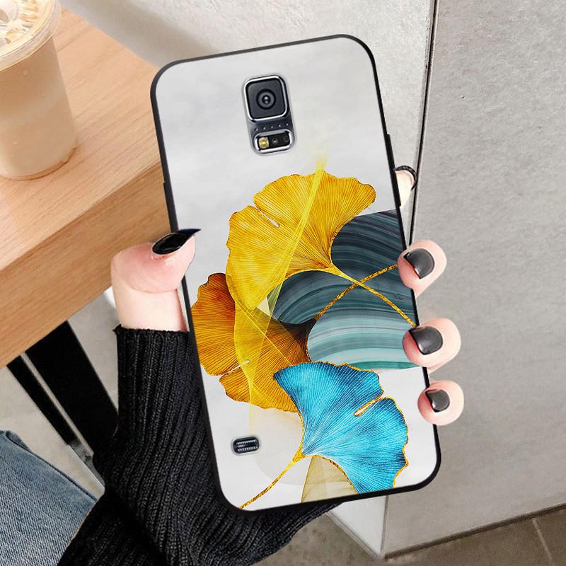 For Samsung S5 Case Cool Painted Soft Silicone Phone Back Cover For Samsung Galaxy S5 S 5 i9600 TPU Bumper on Galaxy S5 Neo Capa