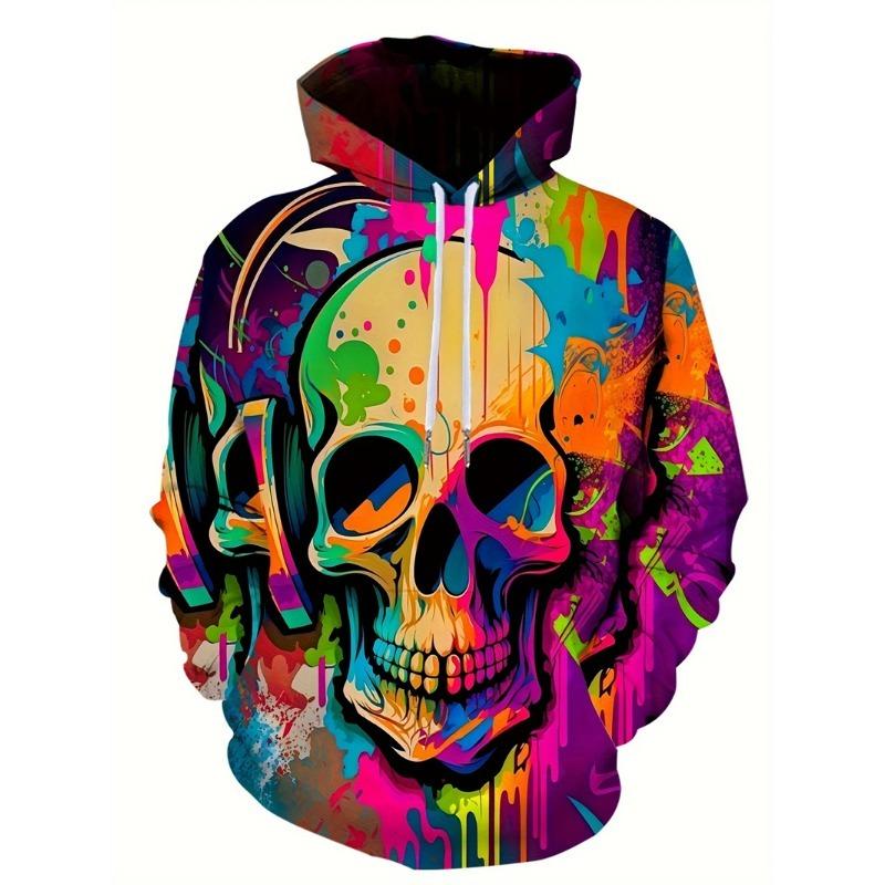 Spring And Autumn Fashion Men's Hoodie Holiday Party Role-playing Pumpkin 3D Print Hoodies Casual Boy Sweatshirt Women's Oversized Top Clothing