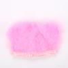 Full Velvet Turkey Feather Cloth Edge Diy Feather Headdress Corsage Decorative Material Feather Clothing Accessories