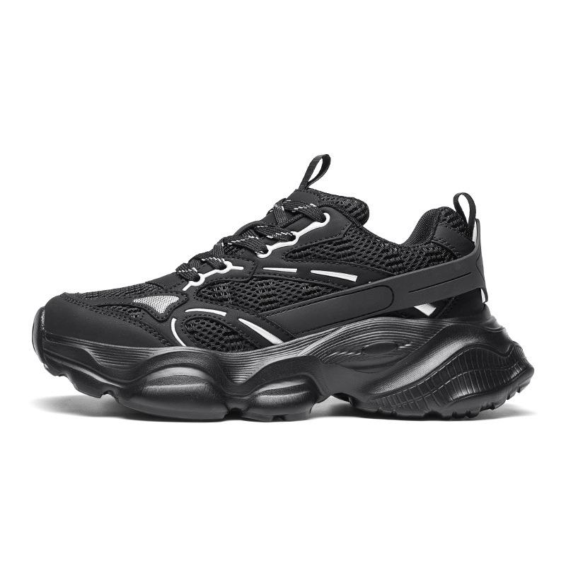 

22 autumn new breathable casual shoes European and American style dad shoes Jinjiang sports shoes 39 чёрный