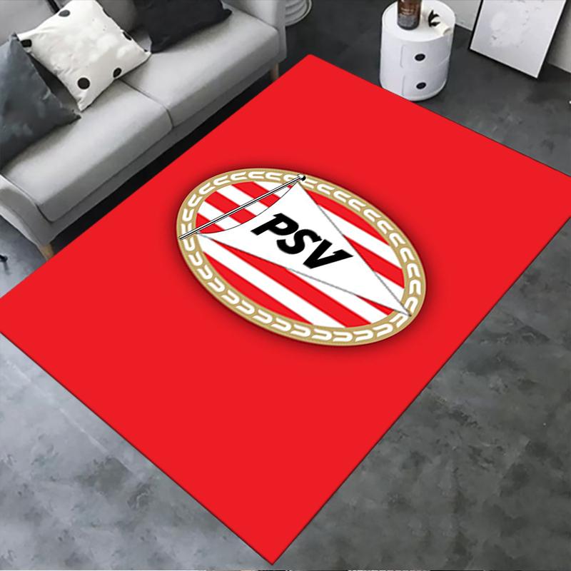 Nuovo Tappeto PSV Eindhoven 2025 per Soggiorno Camera da Letto Casa Decorazione Divano, Tappetino Antiscivolo per Giochi Bambini