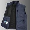 K 62191 Soft Shell Vest Outdoor Logo Embroidery Soft Shell Warm Vest